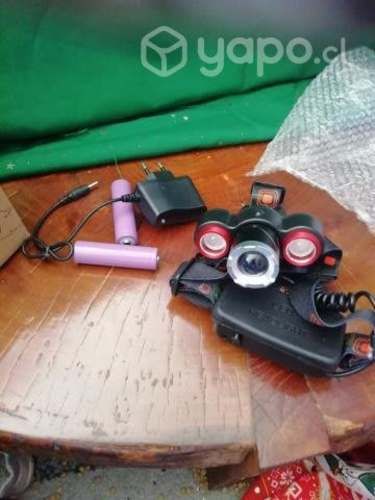 Linternas y focos frontales recargables