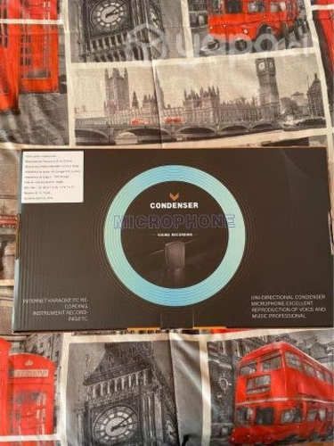 Microfono de condensador gamer
