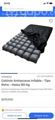 Colchón antiescaras