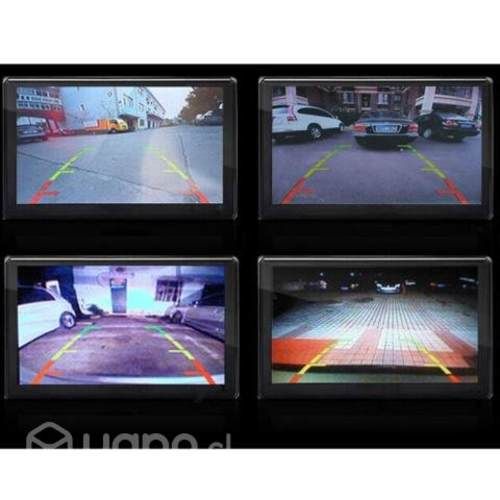 Camara Auto Retrovisor HD 8 LED Infrarrojo