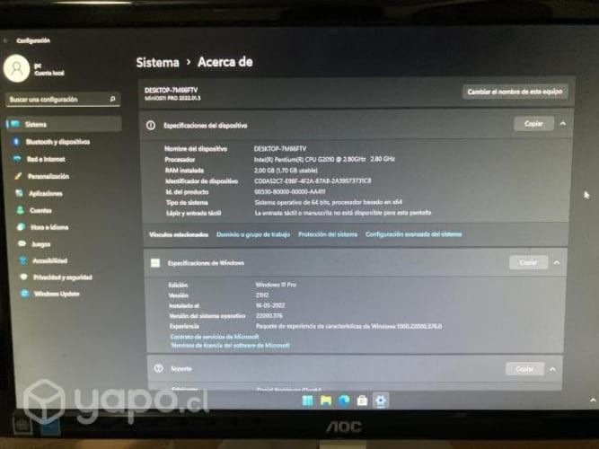 CPU Asus Gear Intel Platinium