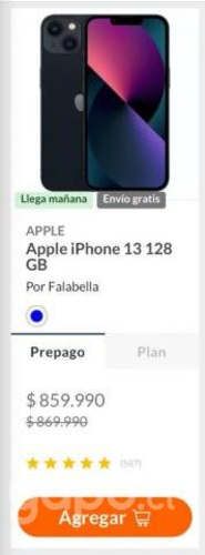 Iphone 13 Midnight Blue Nuevo en su Caja sellada