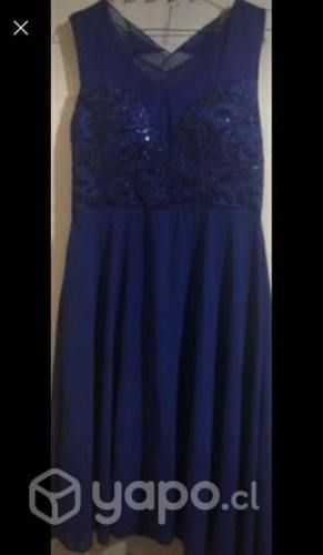 Vestido azul talla M