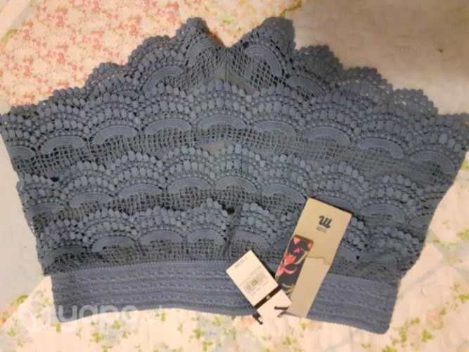 Short macrame celeste