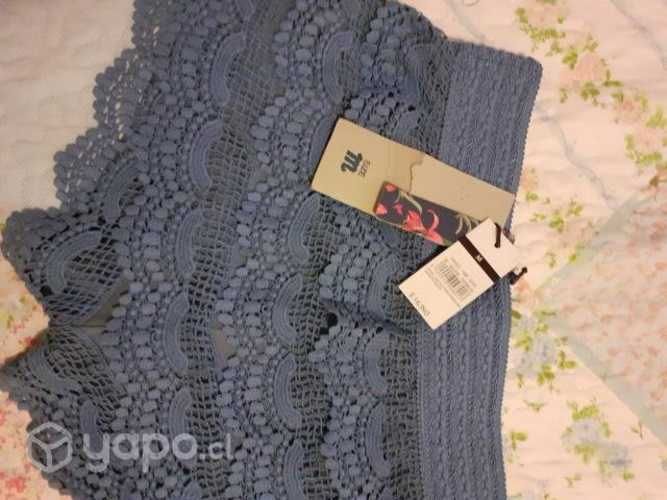 Short macrame celeste