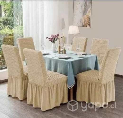 Set de 6 fundas turcas para sillas