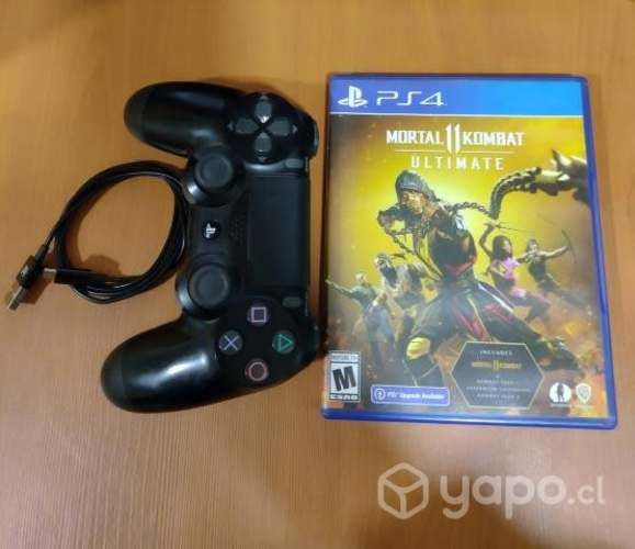 Mando PS4 y MK11 Ultimate