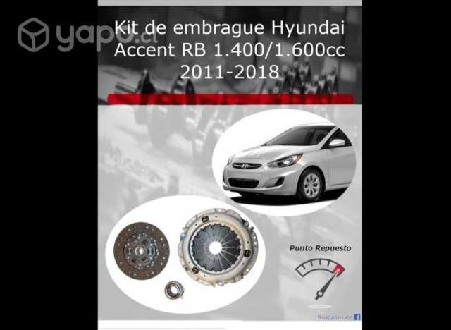 Kit de embrague Hyundai New Accent RB 2011-2018