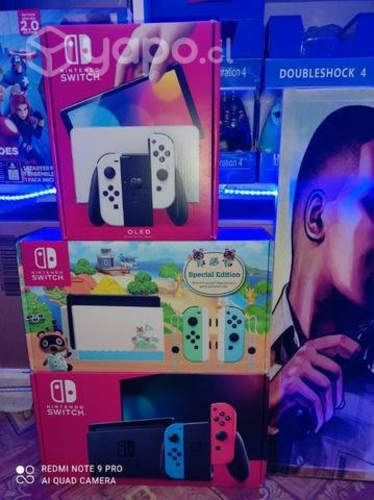 Nintendo switch v2 y nintendo switch oled nuevos