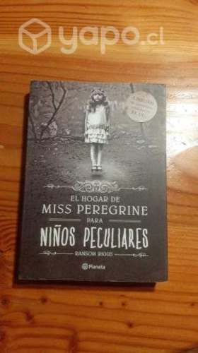 Libro miss peregrine para niños peculiares