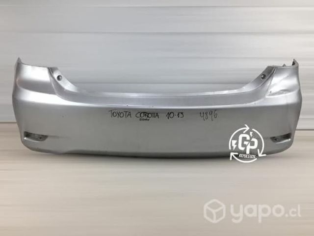 Parachoque Trasero Toyota Corolla 2010 2013