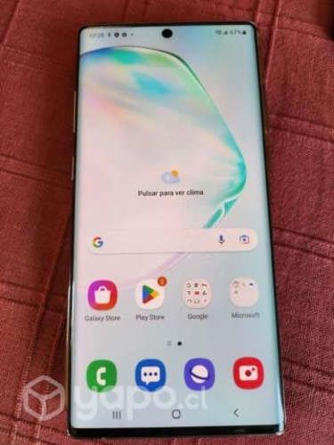 Celular samsung galaxy note10 Plus