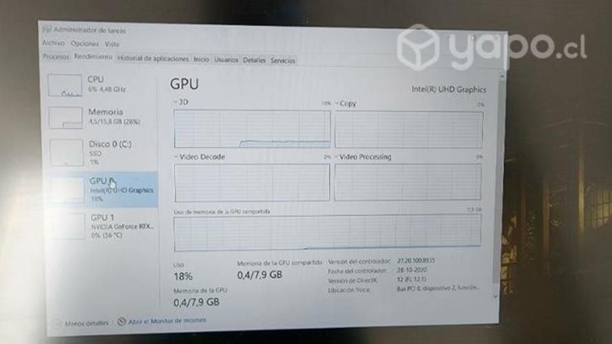 Nootbook gamer MSI GS66 stealth