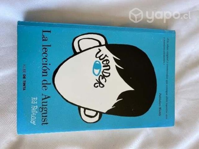 Libro Wonder, la lección de August