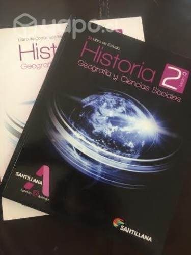 Pack de libros santilla segundo medio