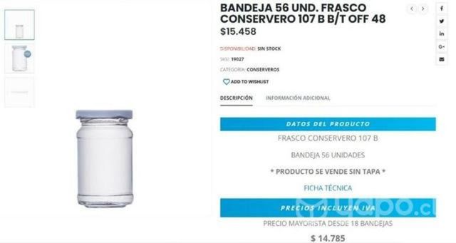 Frascos conserveros vidrio ultimoa