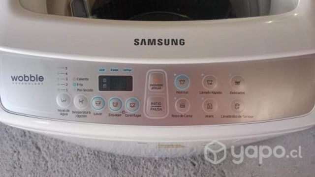 Lavadora Samsung Wobble