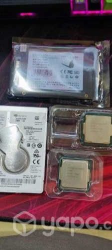 Pack Procesadores, discos y Fuente de poder