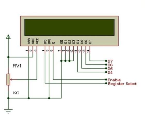 Display Lcd 20x4. Amarillo Y Azul. Para Pic, Ardui
