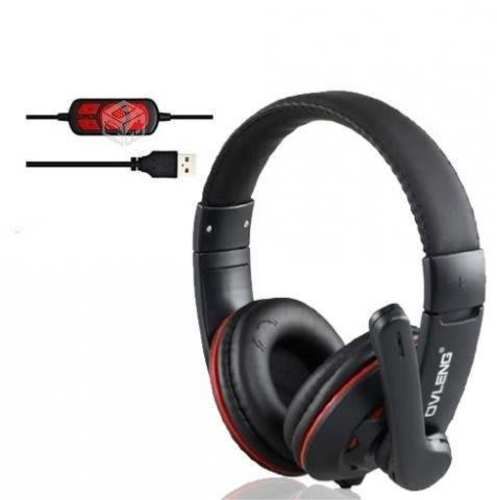Audífonos Ovleng Q5 Con Micrófono USB para Pc Game