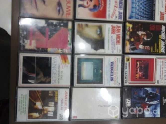 Jean michel Jarre Vangelis J Luc Ponty Cassette