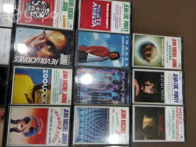 Jean michel Jarre Vangelis J Luc Ponty Cassette