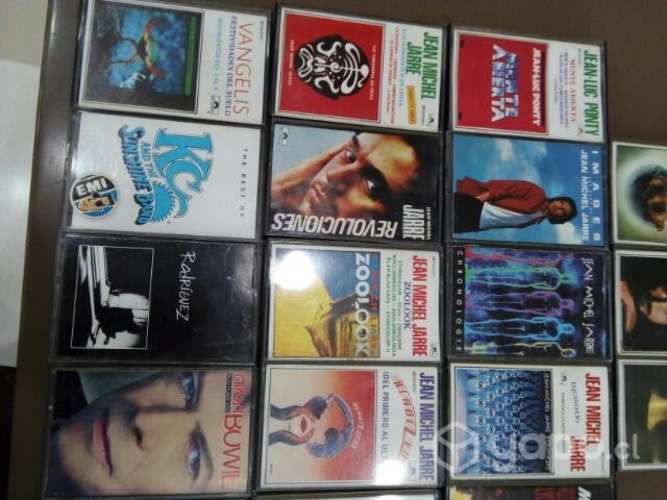 Jean michel Jarre Vangelis J Luc Ponty Cassette