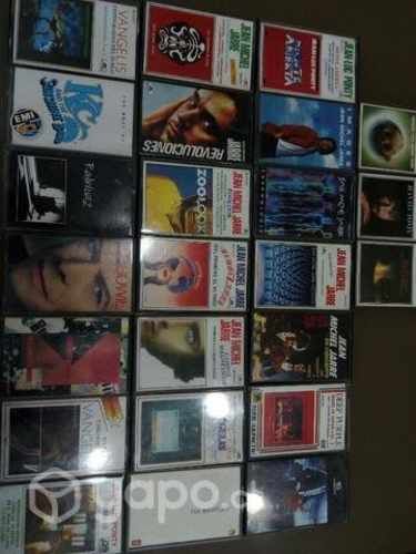 Jean michel Jarre Vangelis J Luc Ponty Cassette