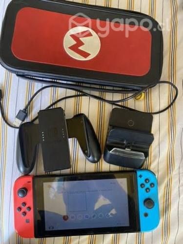 Nintendo switch detalle de uso pero funciona bien