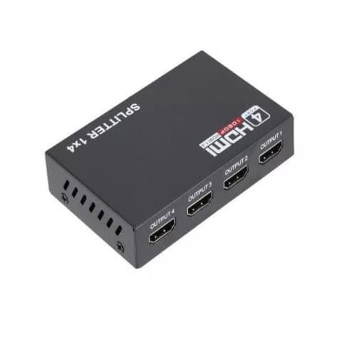 Splitter hdmi 4 salidas, v1.4, soporta 3d. amplifi