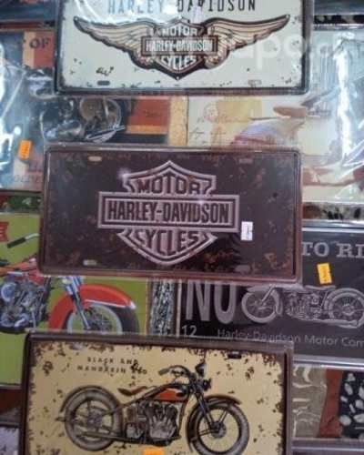 Patentes y cuadros de motos