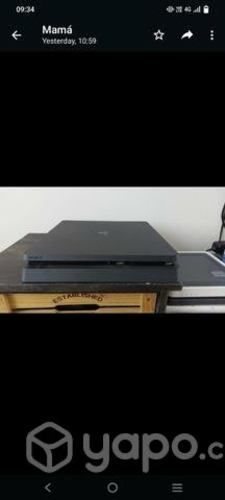 Ps4 slim muy poco uso