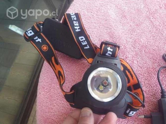 Linterna tactica frontal regulable