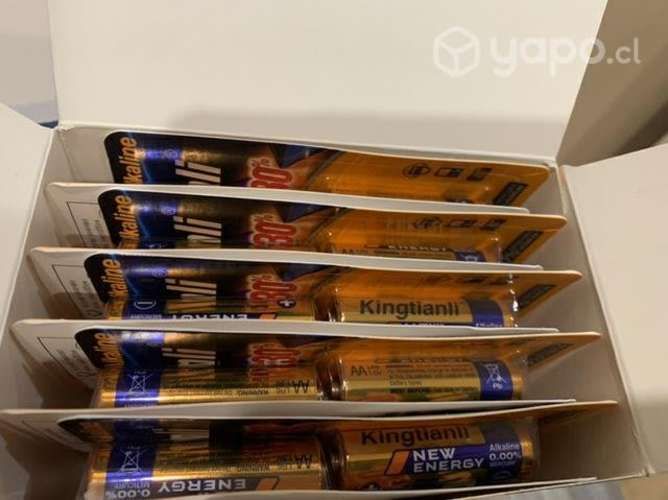 Pilas alcalinas kingtianli AA