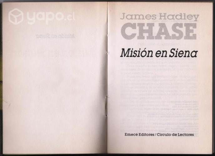 Misión En Siena James Hadley Chase