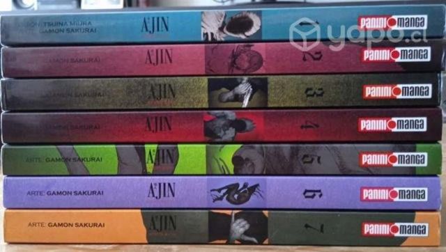 MANGA Ajin: Semi-Humano (Vol. 1 al 7)