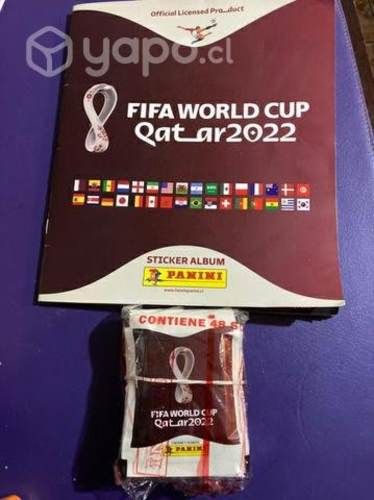 Álbum y láminas mundial qatar 2022