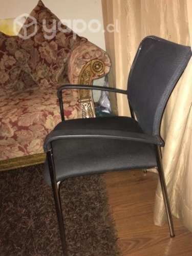 Silla de Escritorio Negra Usada