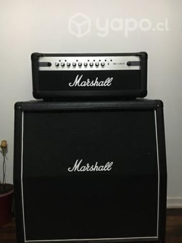 Amplificador Marshall + Gabinete 4x12