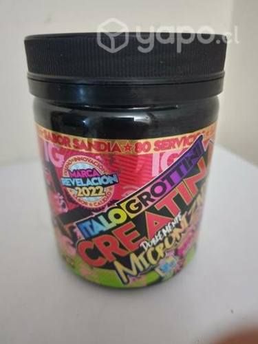 Creatina doblemente micronizada