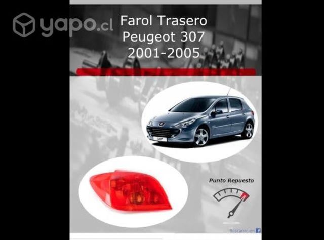 Farol trasero Peugeot 307de 2001 al 2005