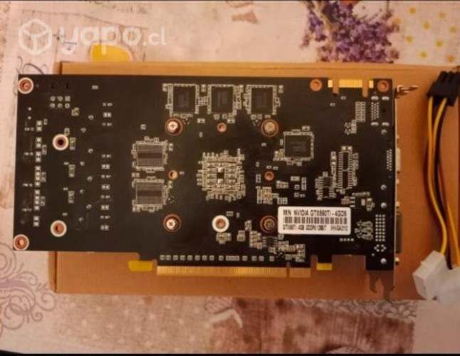 Tarjeta de video gtx 550ti 4gb