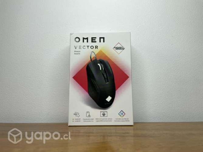 Mouse Gamer HP Omen Vector Negro