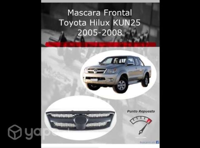 Mascara Frontal Toyota Hilux KUN