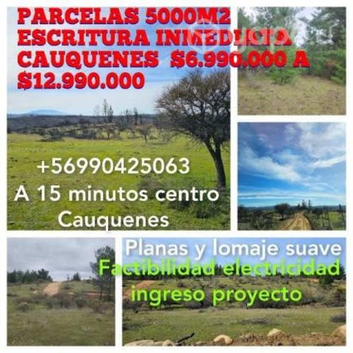 Parcelas cauquenes 3b 6.990.000