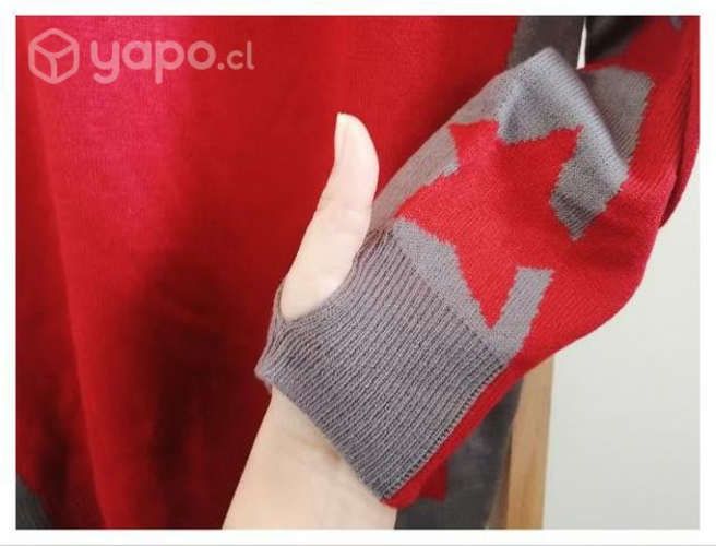 Chaleco rojo con estrellas