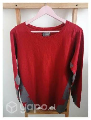 Chaleco rojo con estrellas