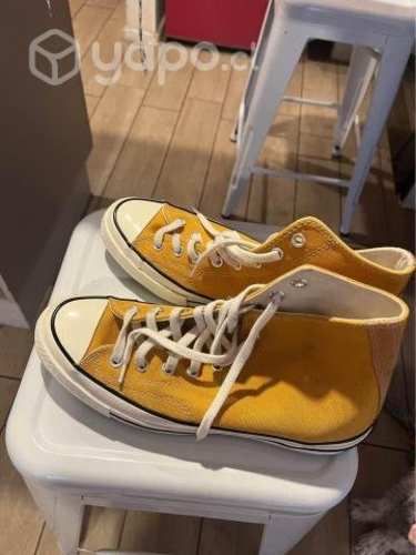 Zapatillas Converse Amarilla Casi Nuevo
