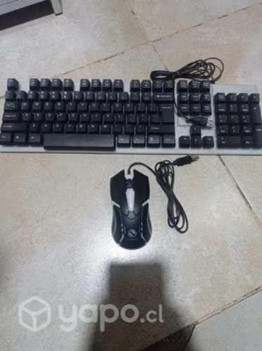 conjunto de teclado y mouse