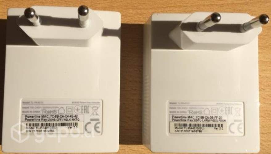 Adaptador Tp-link Tl-pa4010 Kit 110/200V 200Mbps